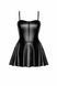 Сукня Noir Handmade F308 Dreamer wetlook corset mini dress with front zipper - XL SX0288 фото 5