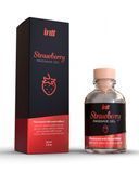Їстівний масажний гель для інтимних зон Intt Strawberry (30 мл) SO3508 фото