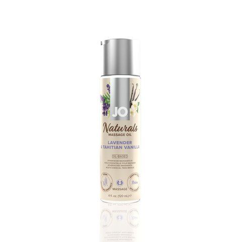 Натуральна масажна олія System JO - Naturals Massage Oil - Lavender & Vanilla SO6165 фото