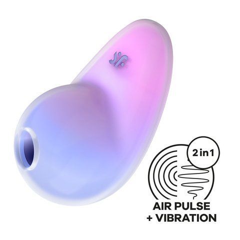 Вакуумний вібратор Satisfyer Pixie Dust Violet/Pink SO8971 фото