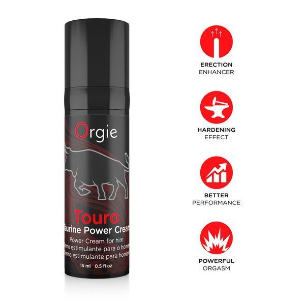 Крем для ерекції Orgie - Touro Power Cream (15 мл) SX1560 фото