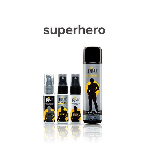 Спрей пролонгатор Pjur Superhero Spray для продовження статевого акту, затримки еякуляції PJ12920 фото