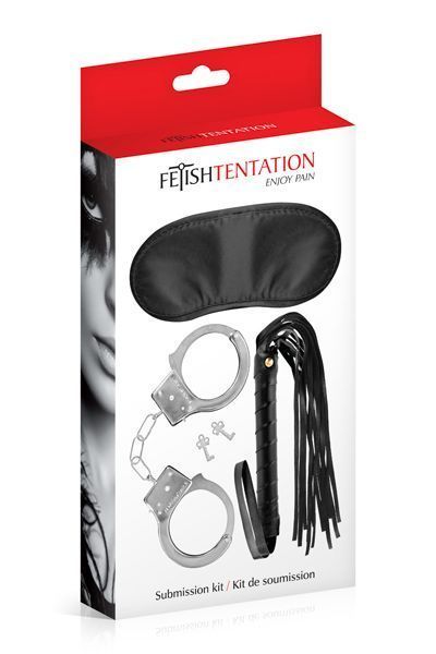 Маленький БДСМ Набір BDSM-аксесуарів Fetish Tentation Submission Kit SO3735 фото