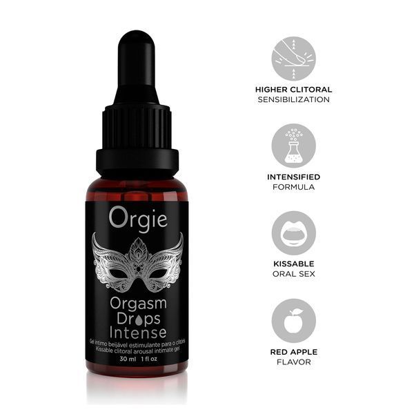 Збуджувальні краплі для клітора Orgie - Orgasm Drops Intense (30 мл) SX1530 фото