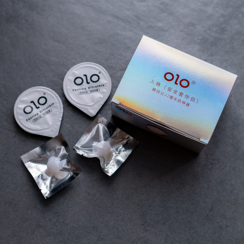 Презервативи OLO Feeling Ultrathin з кулькою 0232 фото