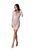 Напівпрозора мінісукня Passion BS101 One Size, white, рукава-мітенки SO8946 фото
