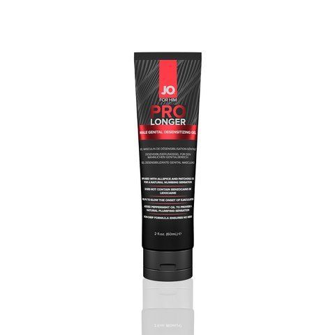 Пролонгер гель JO Prolonger Gel (60 мл) з олією перцевої м&rsquo;яти, гвоздикового перцю та пачулів SO1834 фото