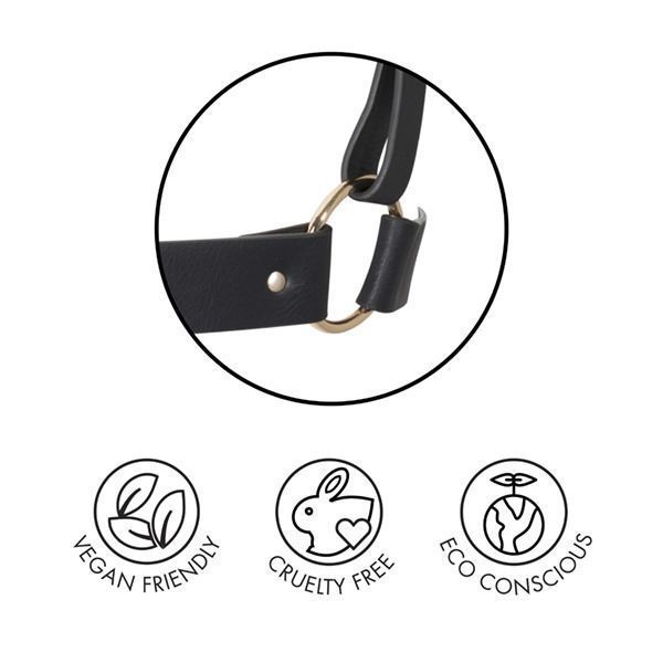 Наручники Bijoux Indiscrets MAZE &mdash; Wide Cuffs Black SO2649 фото