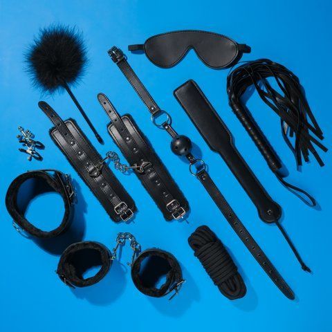 БДСМ набір 11 предметів 0377 фото