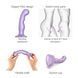 Насадка для страпона Strap-On-Me Dildo Plug P&G Lilas Metallic L SO9004 фото 3