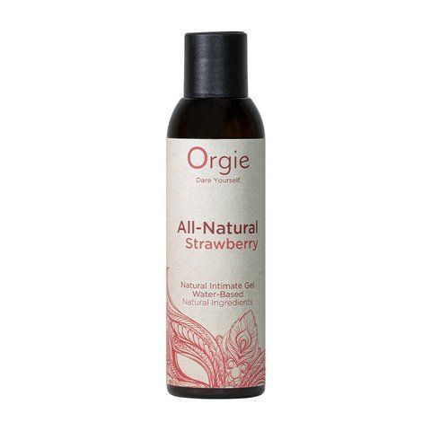 Лубрикант на водній основі Orgie - All - Natural Strawberry (150 мл) SX1496 фото