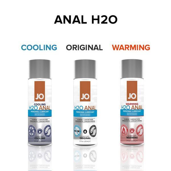 Анальна змазка System JO ANAL H2O &mdash; WARMING (60 мл) розігрівальна, на водній основі SO1457 фото